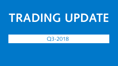 Trading Update Q3 2018