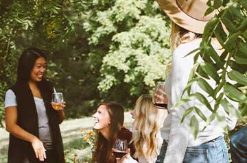 Group of friends outdoors